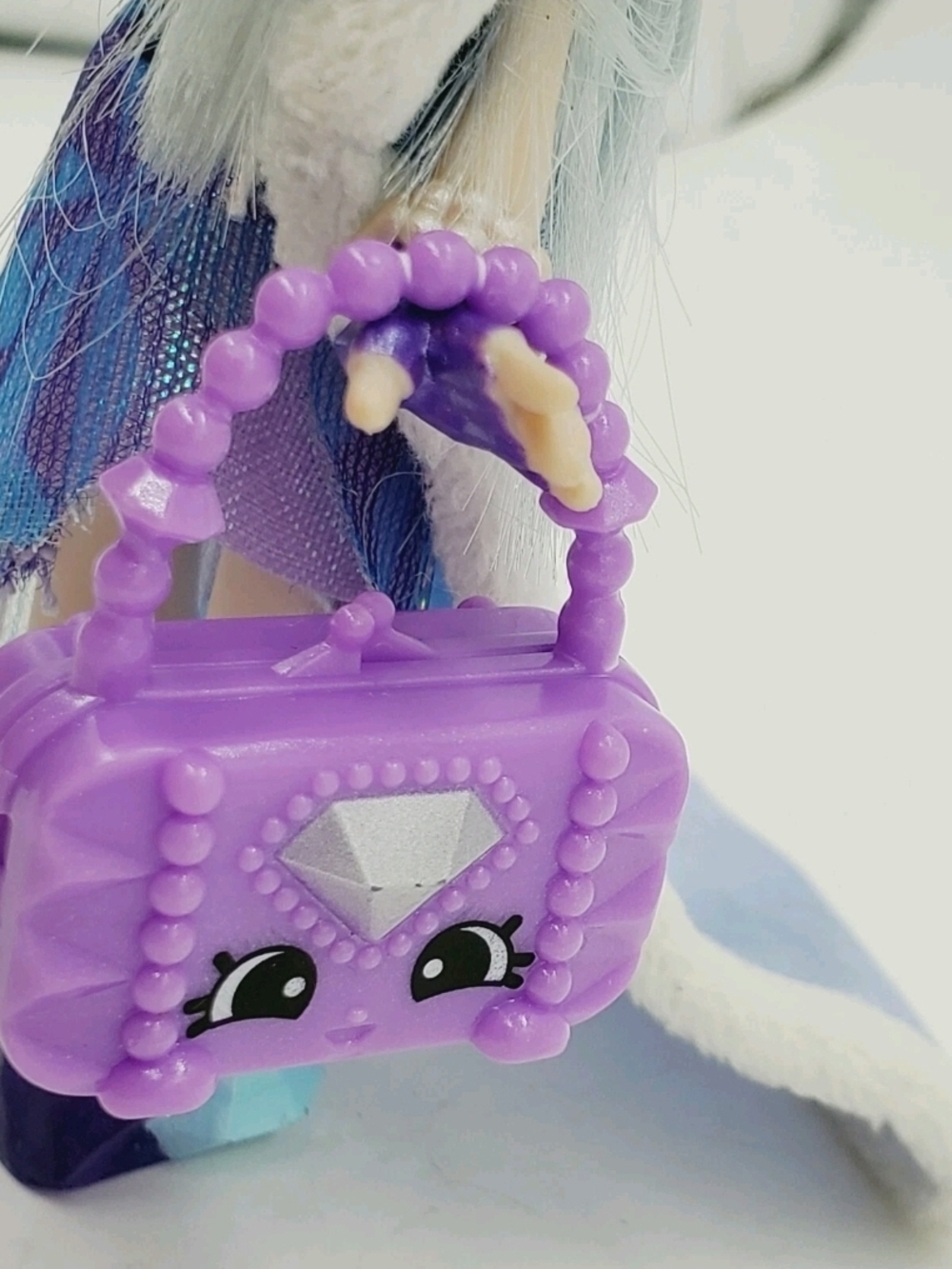Shopkins Shoppers Gemma Stone Doll's Purple Purse 2016